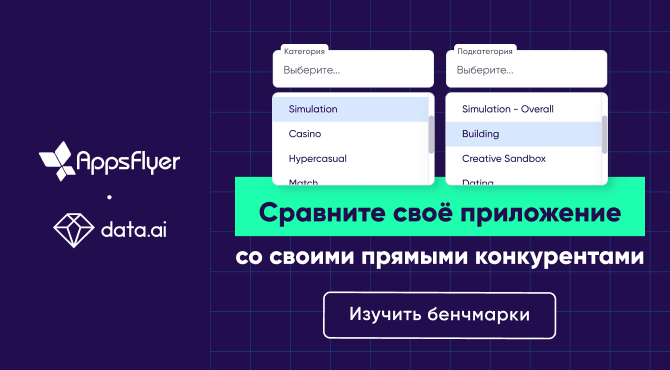 Топ-5 трендов в работе с данными - коллаборация сайта бенчмарков и data.ai