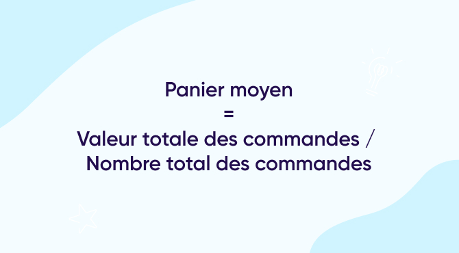 formule de calcul du panier moyen